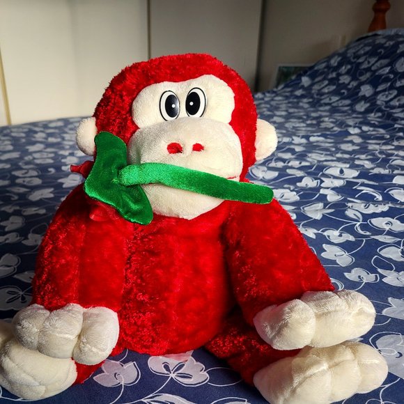 Vintage Monkey with a rose - Picture 1 of 6